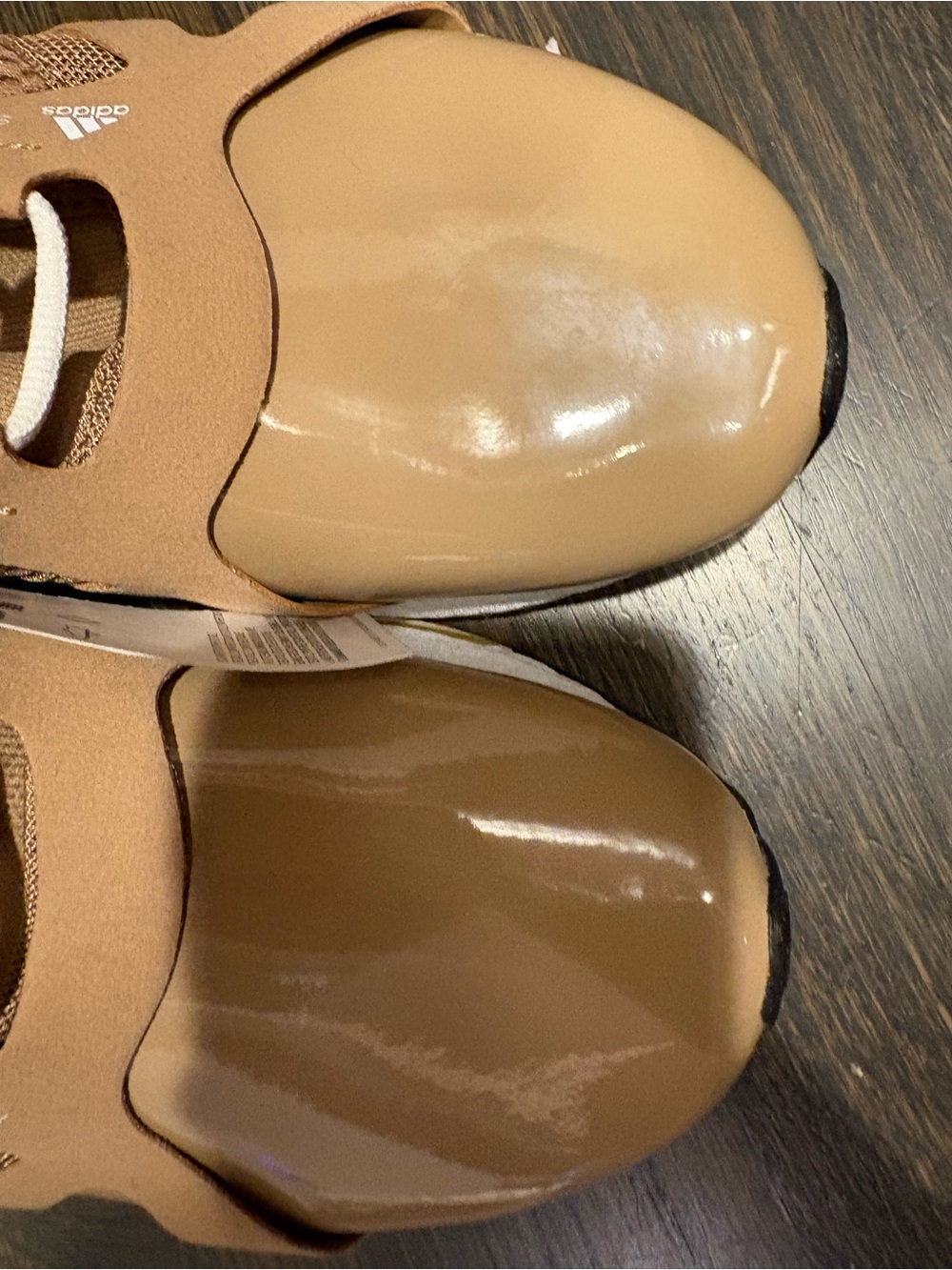 Stella McCartney Tan and White Athletic Sneakers - Picture 14 of 16